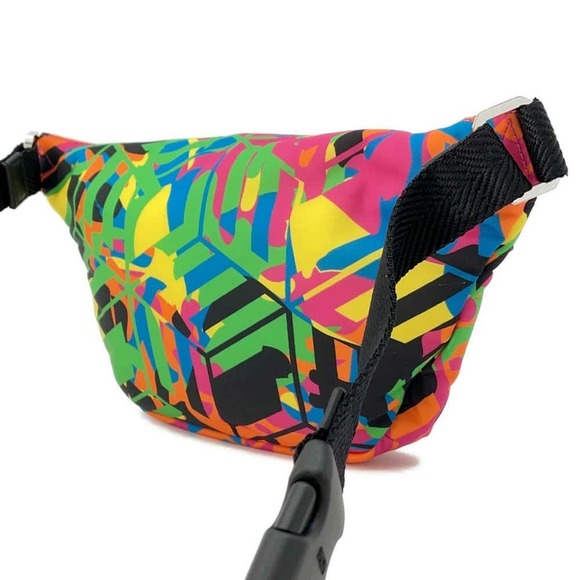 Mcm Waist Bag Logo Multicolor Black - Picture 3 of 10